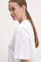 Хлопковая футболка adidas Essentials бежевый JD9995