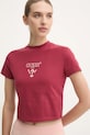 Guess t-shirt COLETTE bordowy V4YI20.KCDH1
