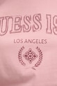 Bavlněné tričko Guess SUZANNE V5RI00.KA260 růžová