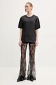 MM6 Maison Margiela t-shirt bawełniany S52GC0328 czarny SS25