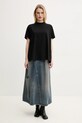 MM6 Maison Margiela t-shirt in cotone S52GC0333 nero SS25