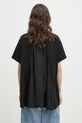 Oblečení Bavlněné tričko MM6 Maison Margiela S52GC0333 černá