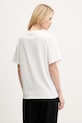 Ρούχα Βαμβακερό μπλουζάκι MM6 Maison Margiela S52GC0336 λευκό