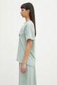 MM6 Maison Margiela t-shirt S52GC0345 turchese SS25