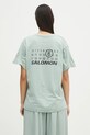 Abbigliamento MM6 Maison Margiela t-shirt S52GC0345 turchese