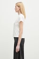MM6 Maison Margiela t-shirt bawełniany S62GD0196 biały SS25