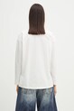 Îmbrăcăminte MM6 Maison Margiela longsleeve din bumbac S62GD0197 alb
