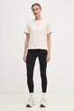 Бавовняна футболка adidas Essentials Animal JM1744 бежевий SS25