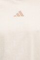 Бавовняна футболка adidas Essentials Animal JM1744 бежевий