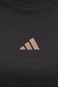 Памучна тениска adidas Essentials Animal JM5868 черен