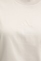 adidas t-shirt bawełniany ALL SZN JJ1241 beżowy