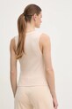 Îmbrăcăminte Guess top din bumbac GELSEY V5RP14.KCOI1 bej