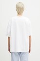 Oblečenie Bavlnené tričko Fiorucci Curly Lollipop Logo Boxy Fit T-Shirt U02SPTSH103CJ01WH10 biela
