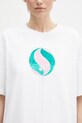 Bavlnené tričko Fiorucci Big Lollipop Print Boxy T-Shirt biela U02SPTSH103CJ01WH04