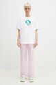 Bavlnené tričko Fiorucci Big Lollipop Print Boxy T-Shirt U02SPTSH103CJ01WH04 biela