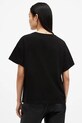 Odzież AllSaints t-shirt bawełniany KIT BRIAR W151JB czarny