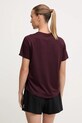 Odzież Asics t-shirt do biegania Core 2012D170 bordowy