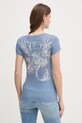 Majica kratkih rukava Guess W5RI28.KBYH0 plava SS25