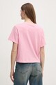 Хлопковая футболка Guess W5RI13.K6XN4 розовый SS25