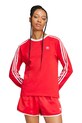 Bavlnené tričko s dlhým rukávom adidas Originals Adicolor 3-Stripe Regular Longsleeve nášivka červená JC5777