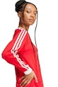 Oblečenie Bavlnené tričko s dlhým rukávom adidas Originals Adicolor 3-Stripe Regular Longsleeve JC5777 červená