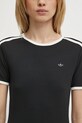 Tričko adidas Originals 3-Stripes Cali Tee čierna JD5468