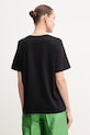 Odzież Luisa Spagnoli t-shirt bawełniany 542081 czarny