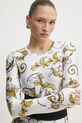Лонгслив Versace Jeans Couture 78HAH218.JS470 белый
