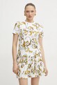 Tričko Versace Jeans Couture regular biela 78HAH613.JS458