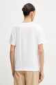 Odzież Marella t-shirt bawełniany Emme by Marella 2515971072 biały