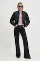 Diesel t-shirt bawełniany T-UNCUTIE-LONG-D T-SHIRT A14962.0GRAI różowy AW25