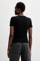 Odzież Diesel t-shirt bawełniany T-UNCUTIE-LONG-D T-SHIRT A14962.0GRAI czarny