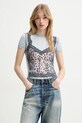 Diesel tricou T-ILENI TANK TOP cu modele albastru A16603.0CLBP
