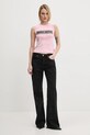 Diesel top T-ARTED A16623.0AKBU rosa SS25
