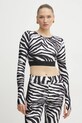 Лонгслив Versace Jeans Couture regular чёрный 78HAH218.JS482