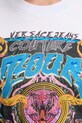 Pamučna majica Versace Jeans Couture 78HAHC03.CJ01C bijela