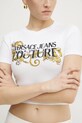 Versace Jeans Couture tricou 78HAHC05.CJ02C alb