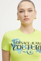 Футболка Versace Jeans Couture зелёный 78HAHC05.CJ02C