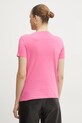 Одяг Бавовняна футболка Versace Jeans Couture 78HAHE02.CJ00E рожевий