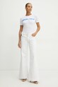 Футболка Versace Jeans Couture 78HAHE06.CJ02E белый SS25
