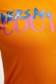 Футболка Versace Jeans Couture 78HAHE06.CJ02E оранжевый
