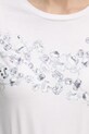 Sisley t-shirt bawełniany 3096L106T biały