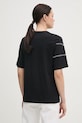 Îmbrăcăminte Sisley tricou din bumbac 3096L106T negru