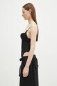 VETEMENTS top Corset Top WA66TO200B black SS25