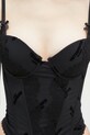 VETEMENTS top Corset Top black WA66TO200B