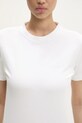 VETEMENTS t-shirt Embroidered Logo biały MA66TR670W