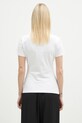 Odzież VETEMENTS t-shirt Embroidered Logo Fitted Hourglass WA66TR630W biały