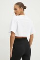 Îmbrăcăminte Patrizia Pepe tricou din bumbac 2M4437.J290 alb