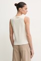 Abbigliamento Patrizia Pepe top di lino 2M4458.J291 beige