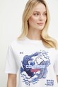 Patrizia Pepe tricou din bumbac alb 2M4464.J297